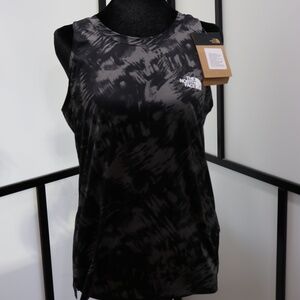 NWT North Face Razorback Tank S Blk/Gray